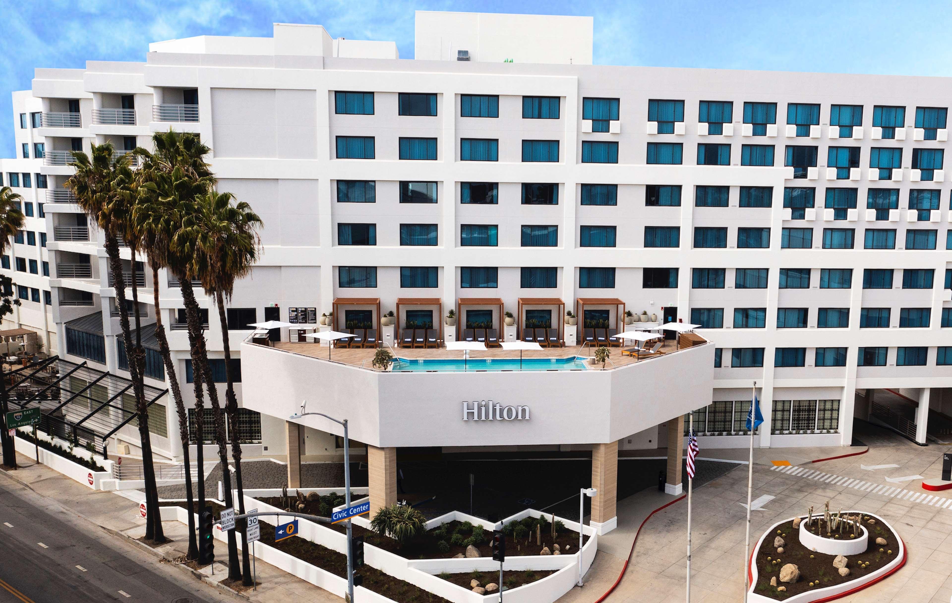 Hilton Santa Monica Hotell Los Angeles Eksteriør bilde