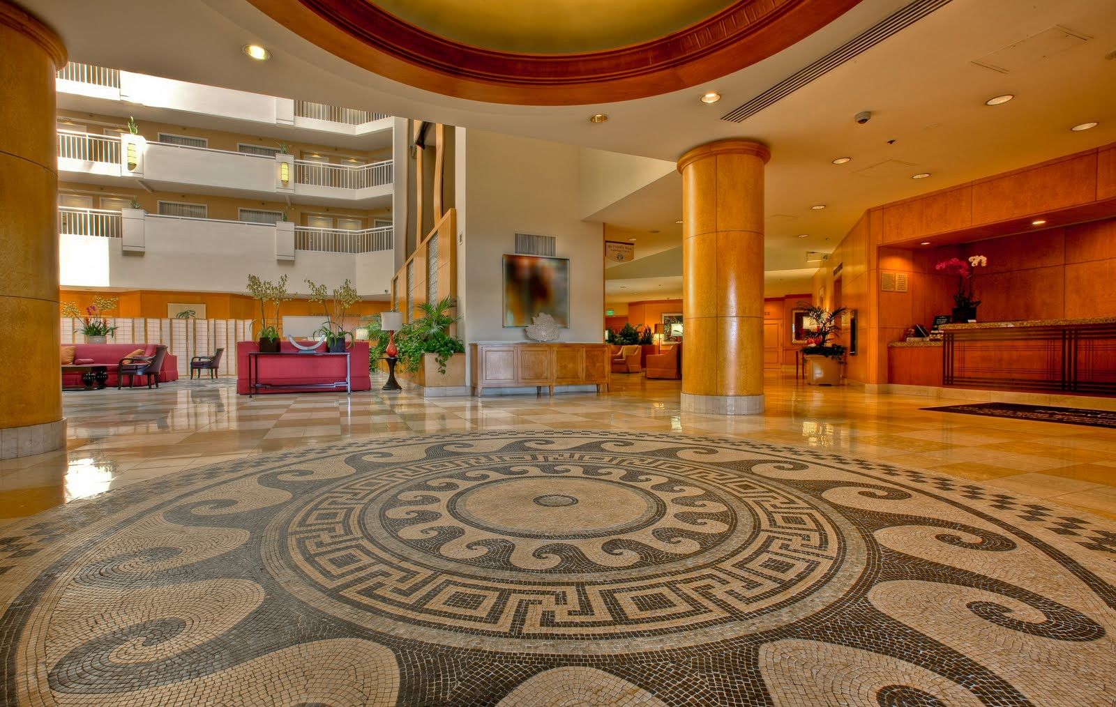 Hilton Santa Monica Hotell Los Angeles Interiør bilde